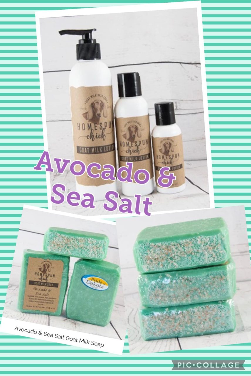 Product image of Avocado & Sea Salt Goat Milk Lotion