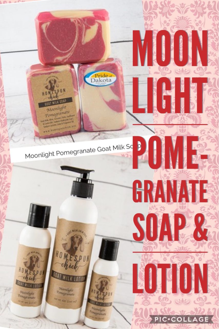 Product image of Moonlight Pomegranate Goat Milk Soap