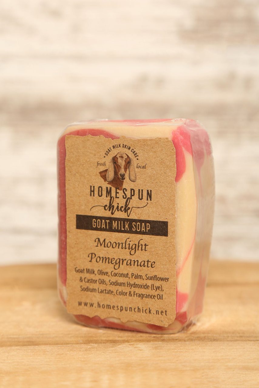 Product image of Moonlight Pomegranate Goat Milk Soap