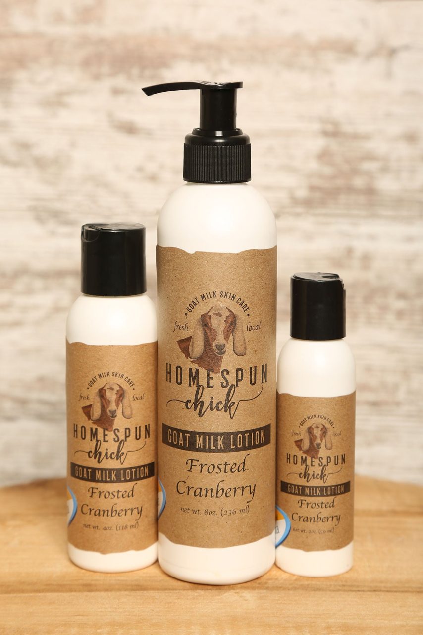 Product image of Frosted Cranberry Goat Milk Lotion