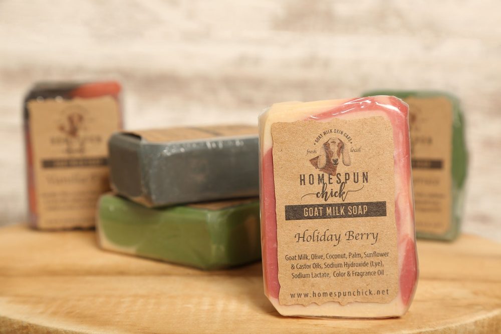 Product image of Holiday Berry Goat Milk Soap