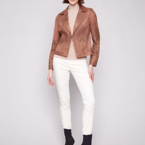 Product image of Vintage Faux Leather Jacket