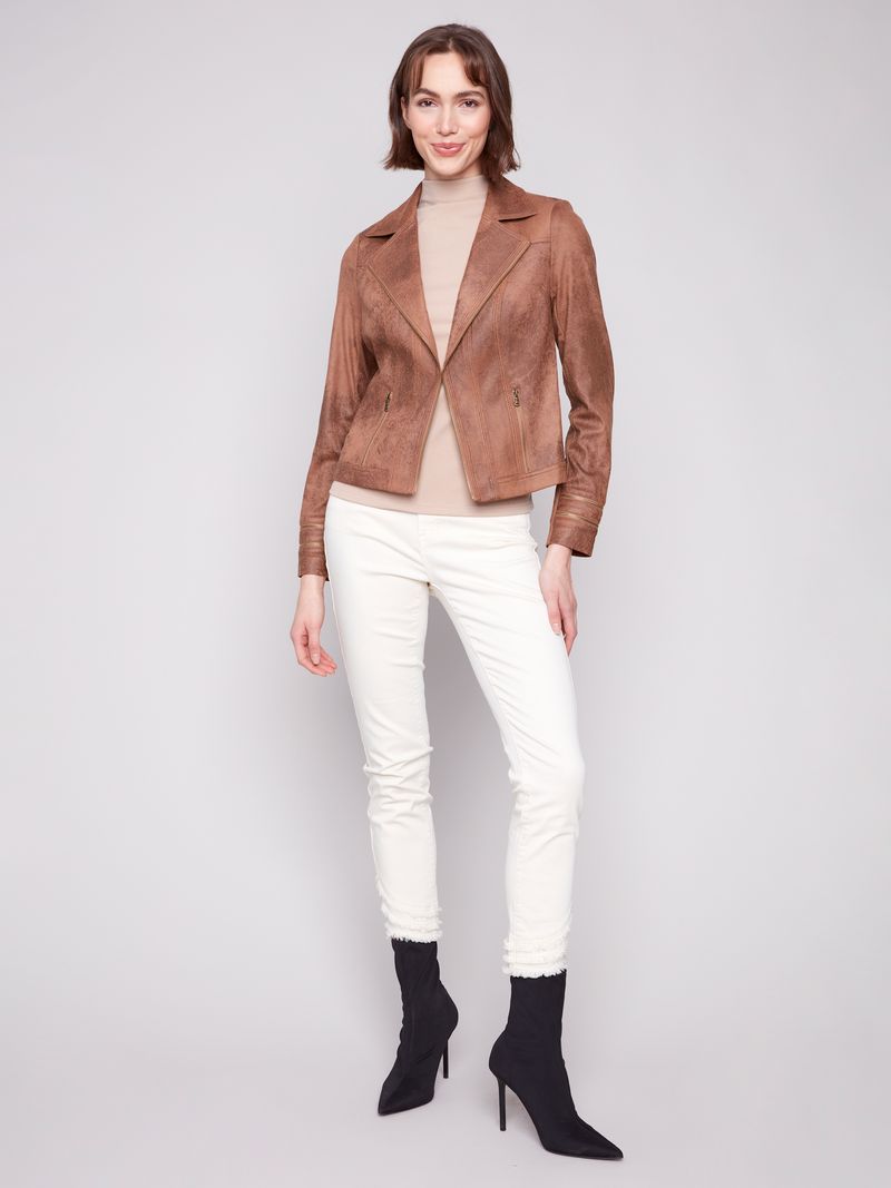 Product image of Vintage Faux Leather Jacket