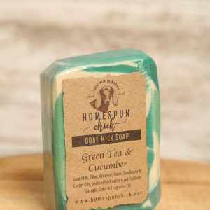 Product image of Green Tea & Cucumber Goat Milk Soap