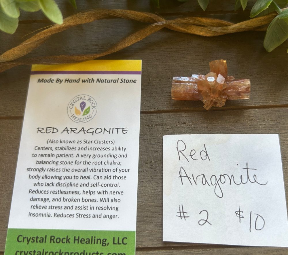 Product image of Red Aragonite Cluster #2