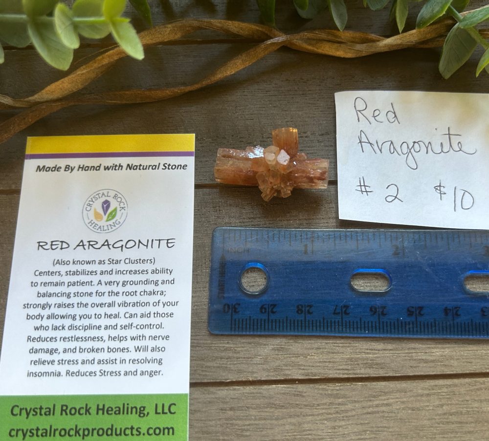 Product image of Red Aragonite Cluster #2