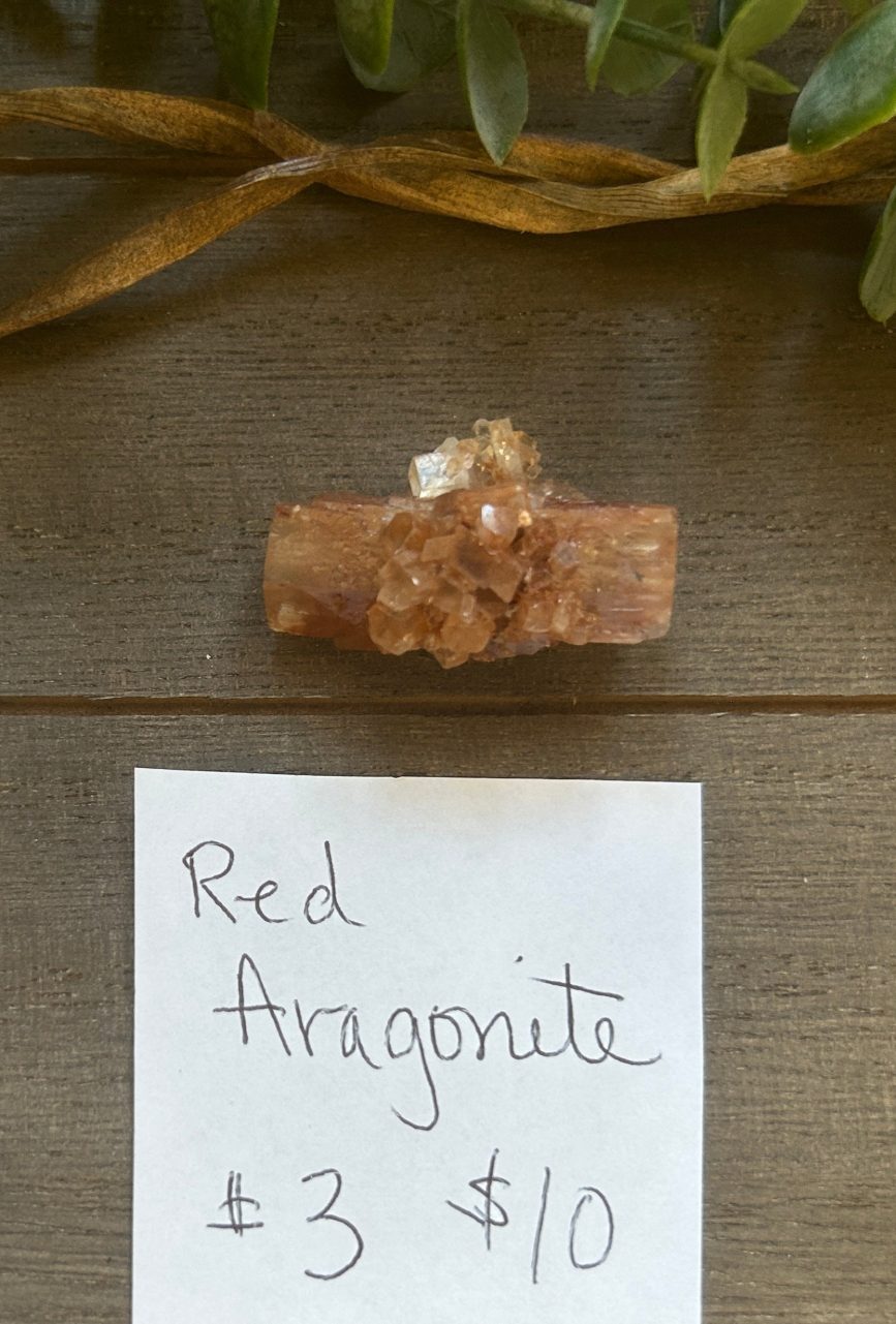 Product image of Red Aragonite Cluster #3
