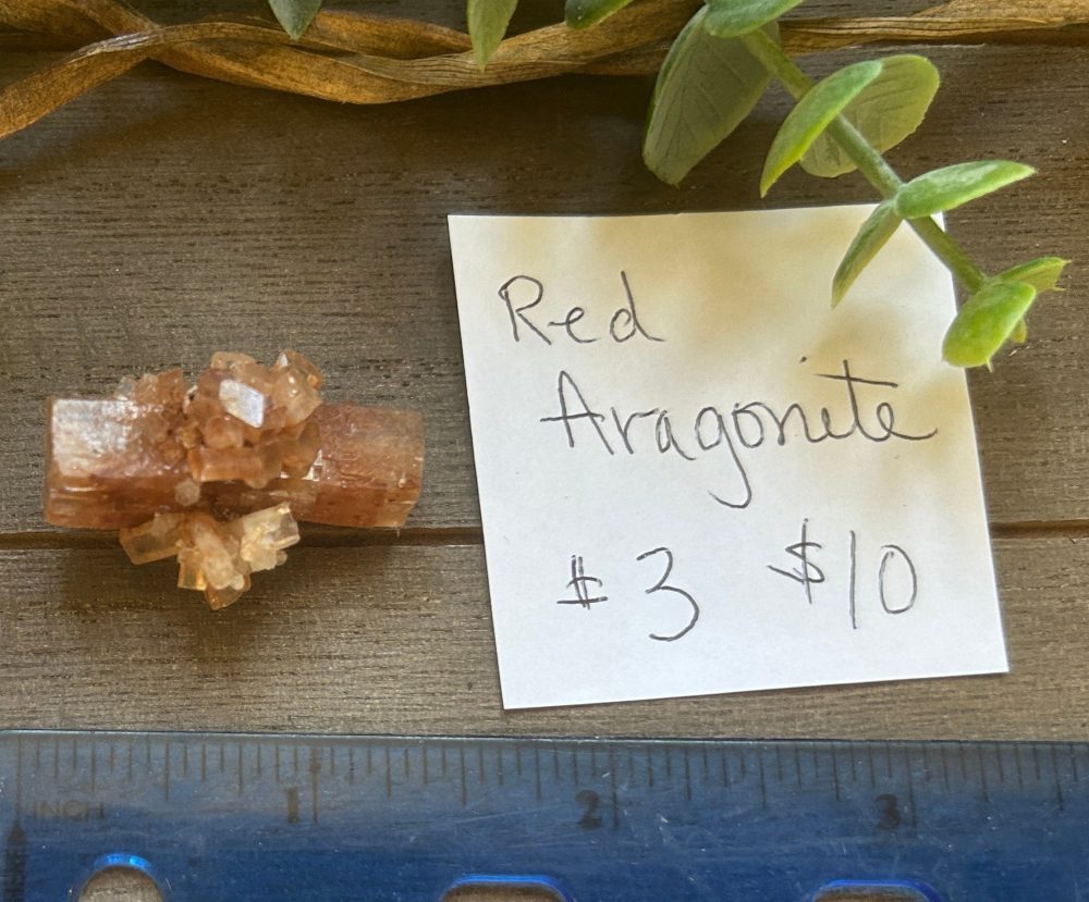 Product image of Red Aragonite Cluster #3