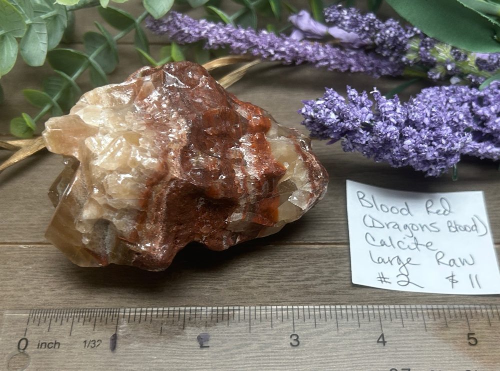 Product image of Blood Red(Dragons Blood) Calcite #4