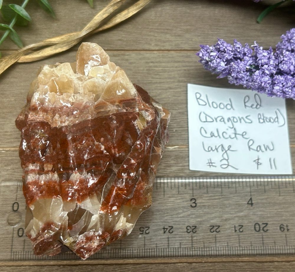 Product image of Blood Red(Dragons Blood) Calcite #4