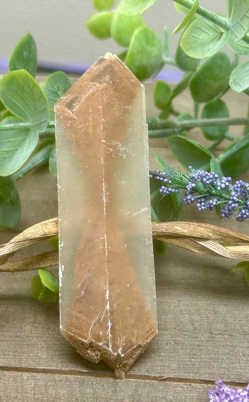 Product image of Selenite Hourglass #2