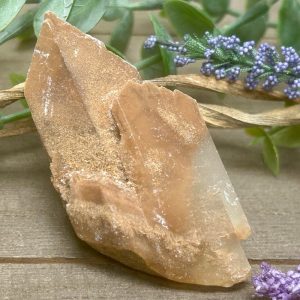 Product image of Selenite Hourglass #3