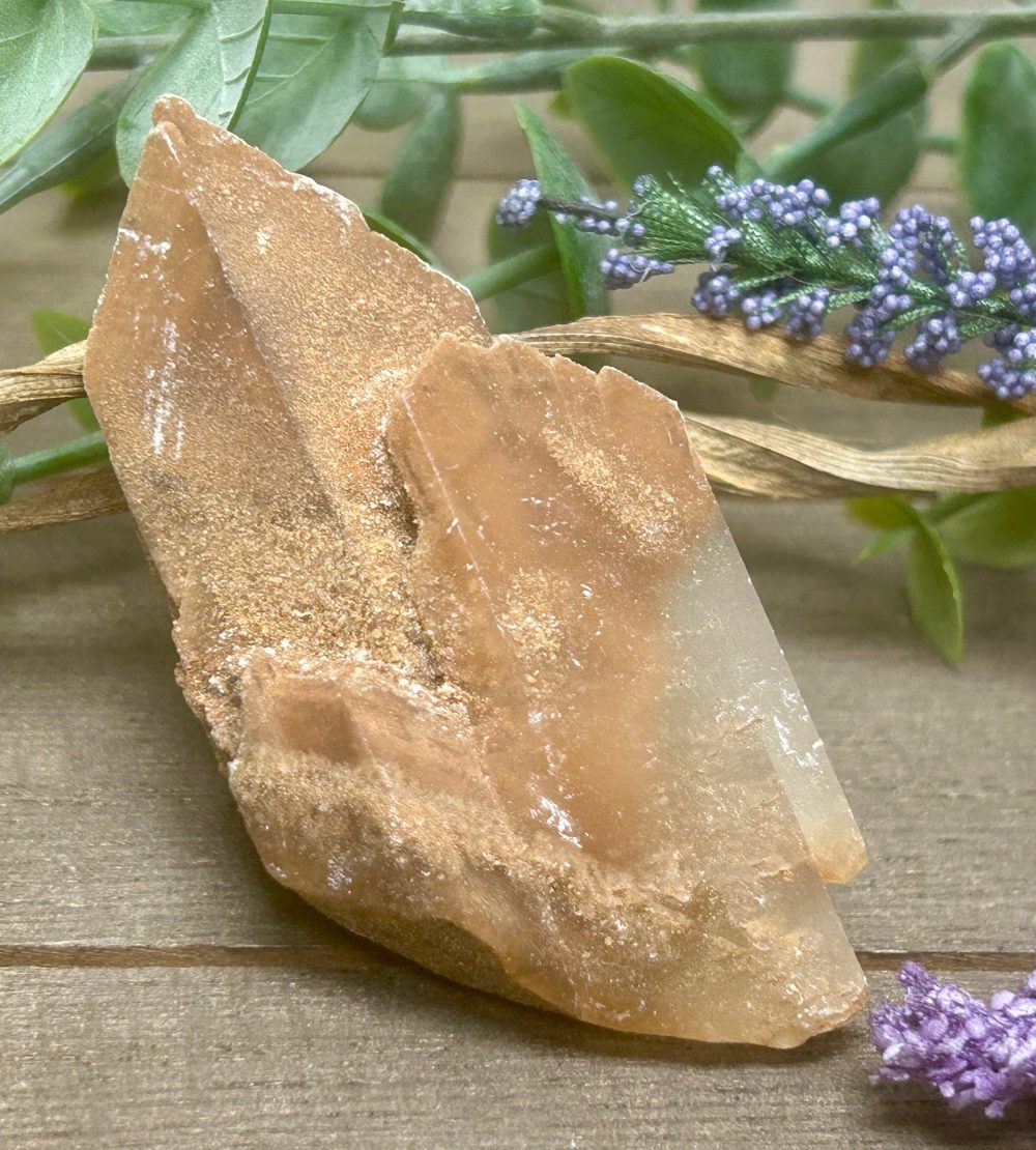 Product image of Selenite Hourglass #3