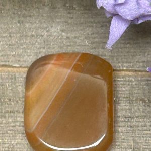 Product image of Carnelian Agate Oval Pocket Stone Medium