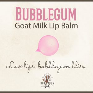 Product image of Bubblegum Goat Milk Lip Balm