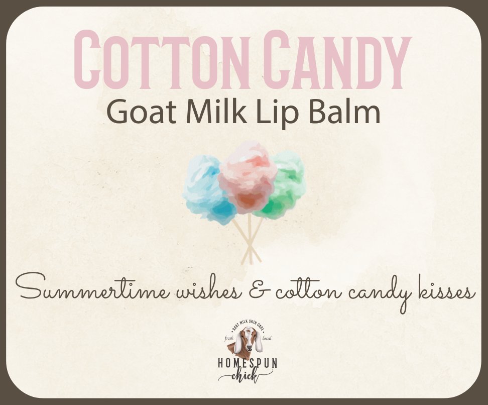 Product image of Cotton Candy Goat Milk Lip Balm