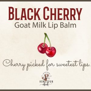 Product image of Black Cherry Goat Milk Lip Balm
