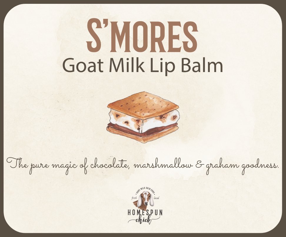 Product image of S’mores Goat Milk Lip Balm