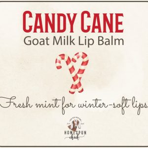 Product image of Candy Cane Goat Milk Lip Balm