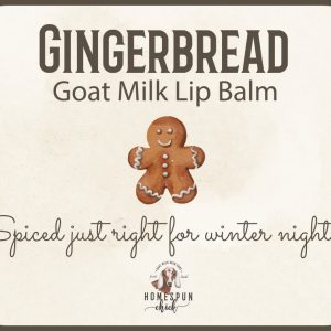 Product image of Gingerbread Goat Milk Lip Balm