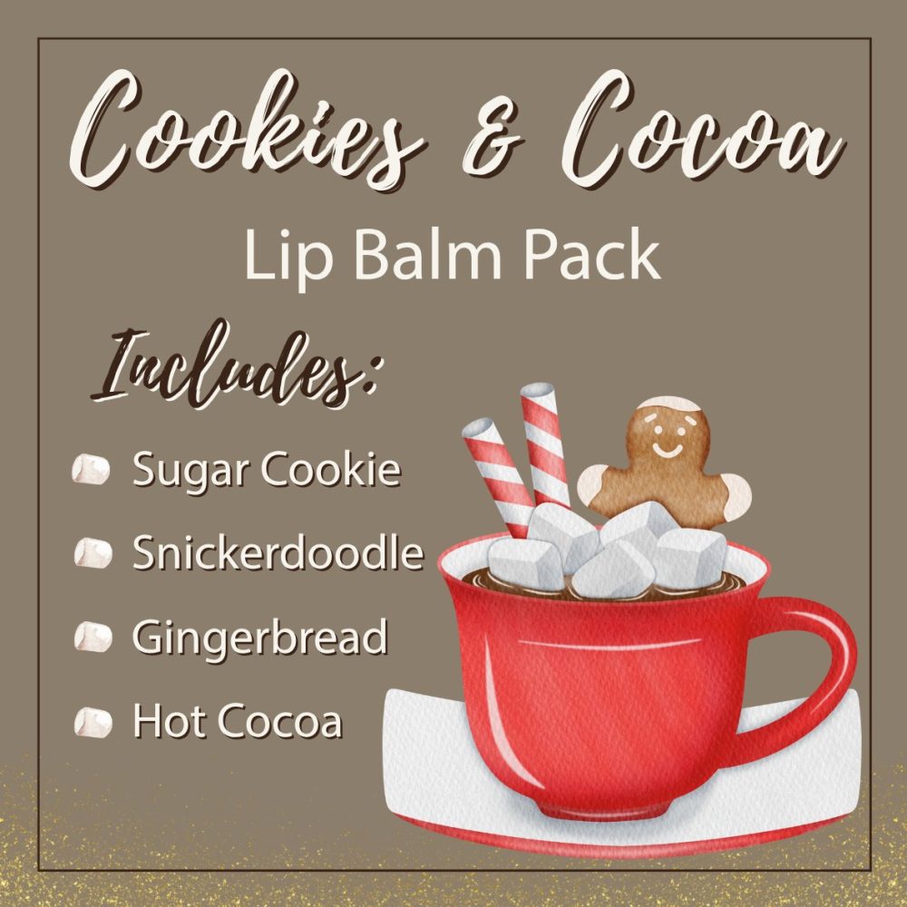 Product image of Cookies & Cocoa Lip Balm Collection – 4-Pack