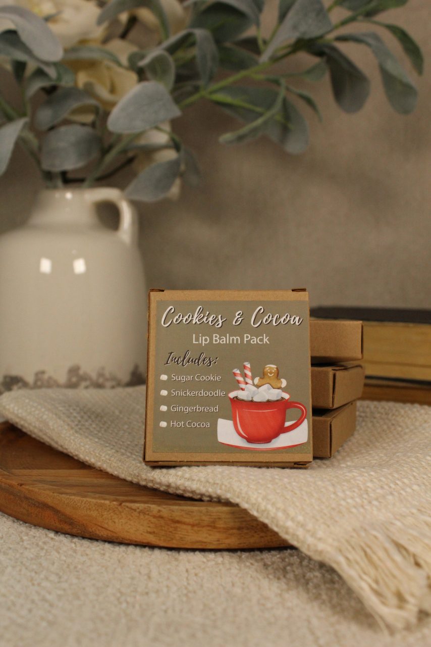 Product image of Cookies & Cocoa Lip Balm Collection – 4-Pack