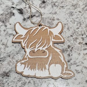 Product image of Air Freshener (Wood) – Pure Vanilla Bliss – Bottle of oil also included