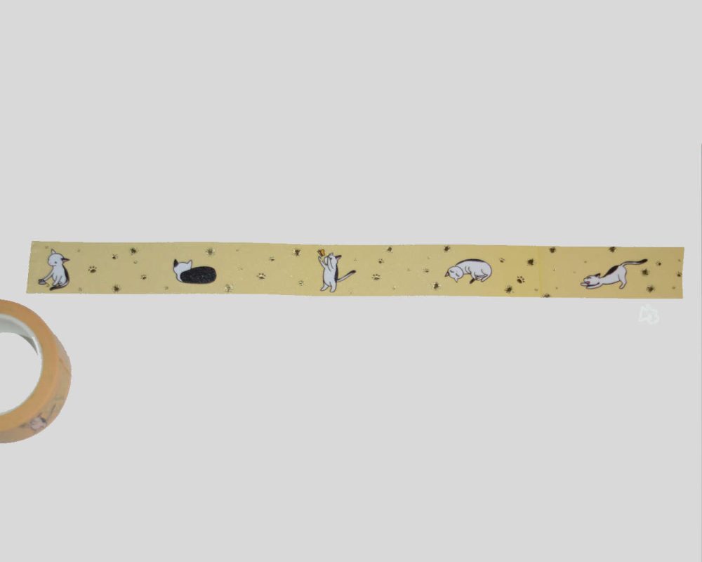 Product image of Life of a Kitty Gold Foil Washi Tape
