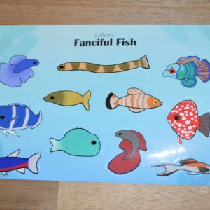Product image of Fanciful Fish 4×6 Sticker Sheet