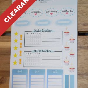 Product image of CLEARANCE: Planning Journal 6×4 Sticker Sheet