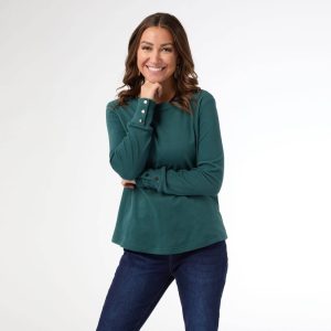 Product image of Alexis Super Soft Top with Snap Cuff