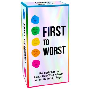 Product image of FIRST TO WORST: How Your Friends & Family Rank Things Game