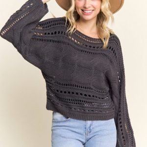 Product image of Madelyn Open Knit Sweater