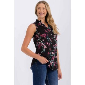 Product image of Floral V Neck Sleeveless