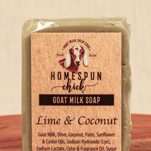 Product image of Lime & Coconut Goat Milk Soap