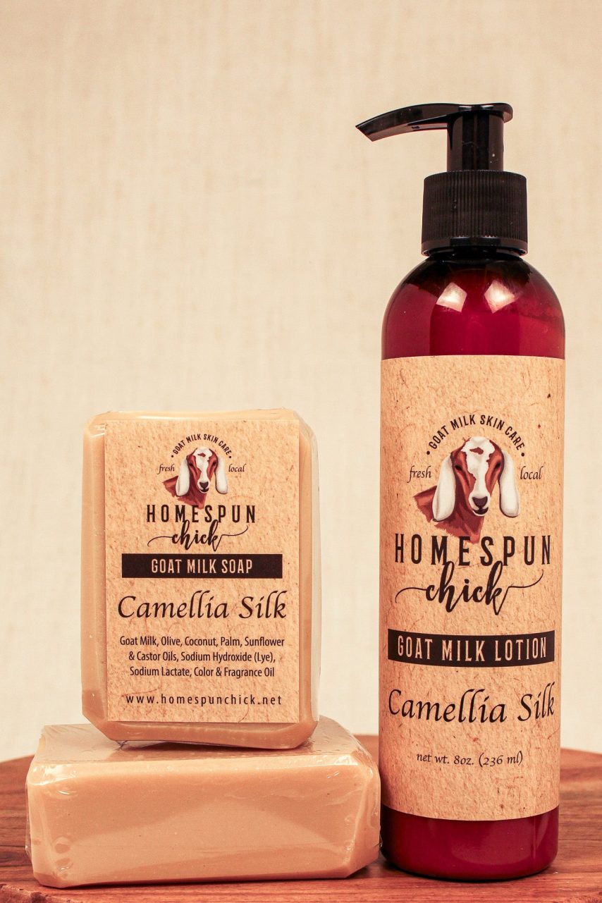 Product image of Camellia Silk Goat Milk Soap