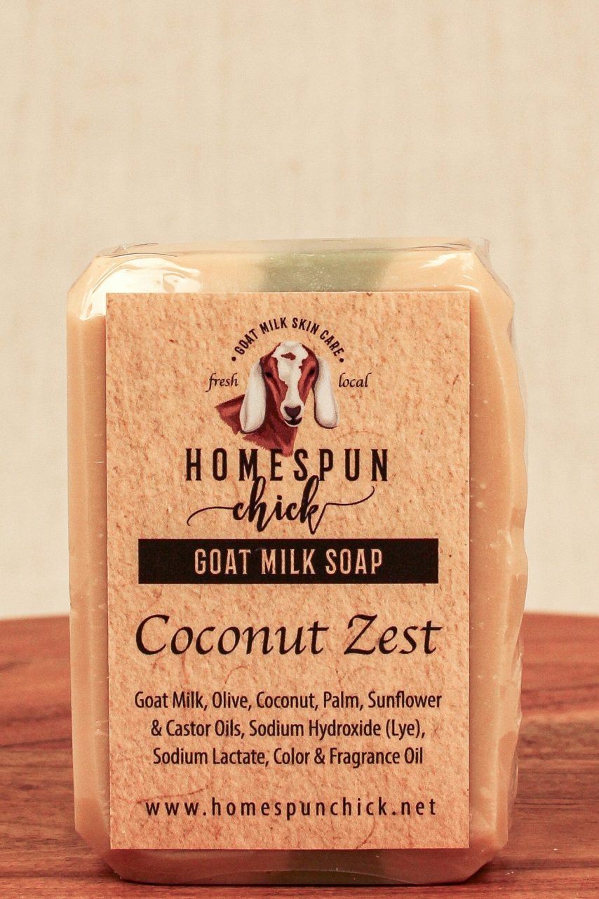 Product image of Coconut Zest Goat Milk Soap