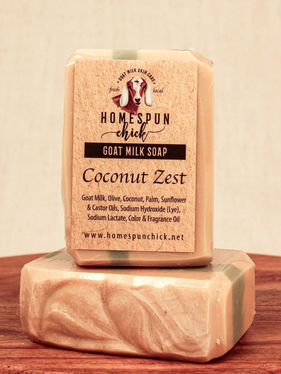 Product image of Coconut Zest Goat Milk Soap