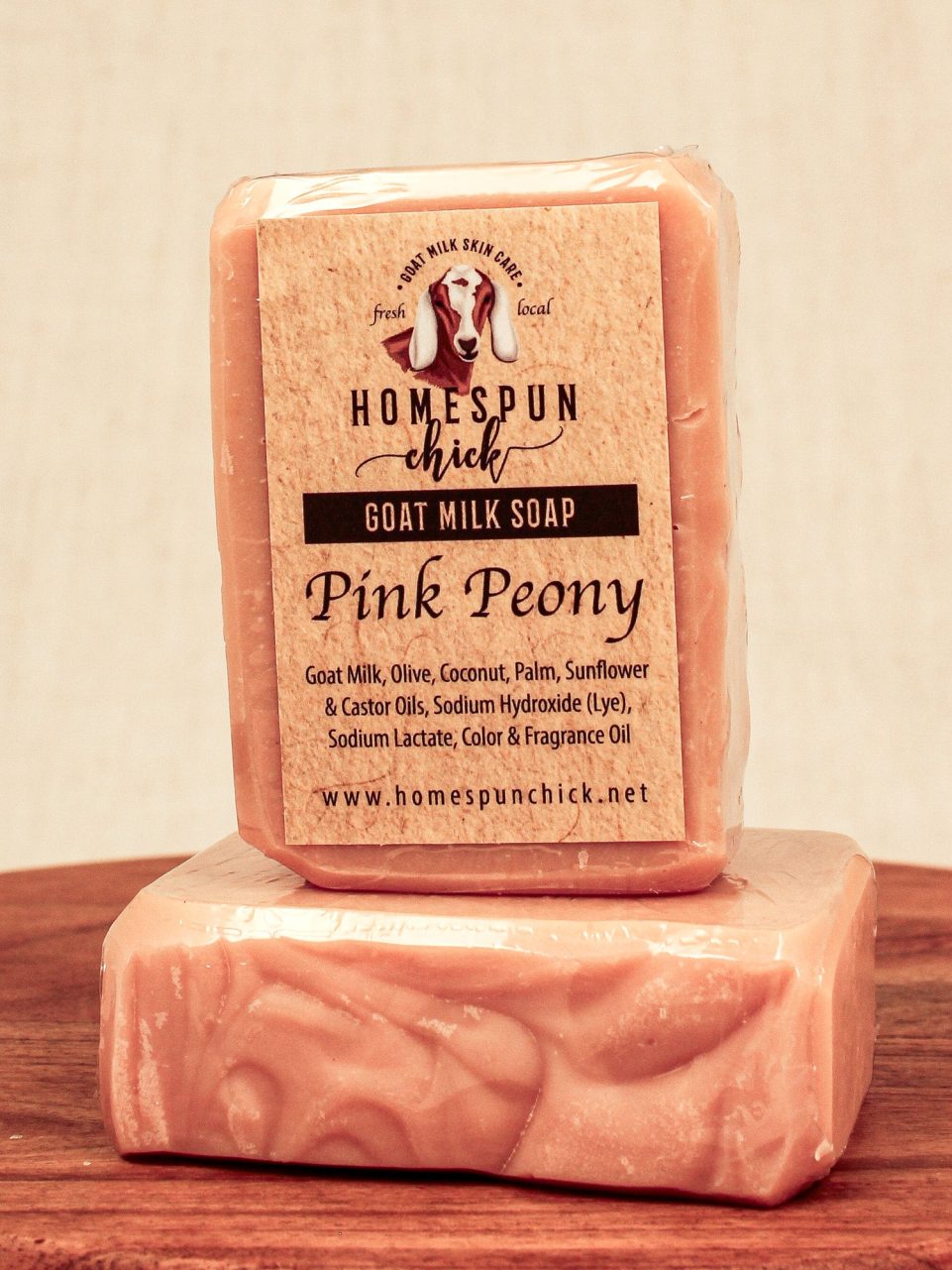 Product image of Pink Peony Goat Milk Soap