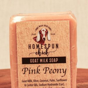 Product image of Pink Peony Goat Milk Soap