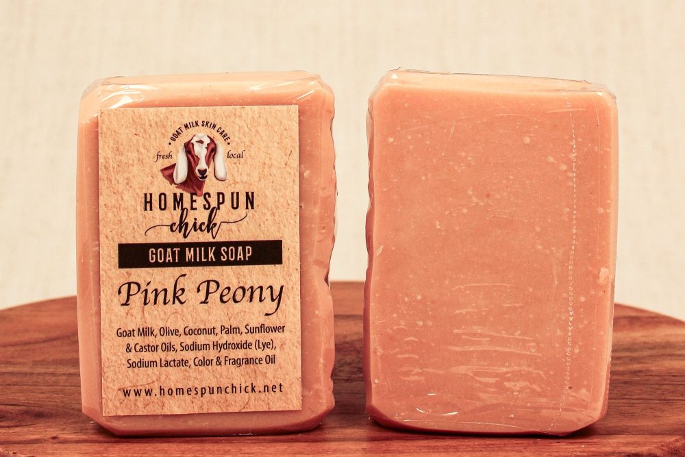 Product image of Pink Peony Goat Milk Soap