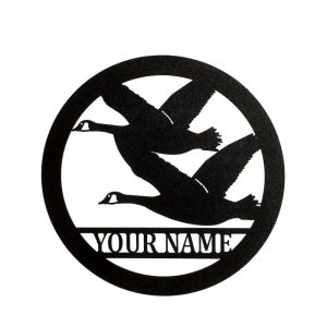 Product image of Ducks in Flight Custom Sign