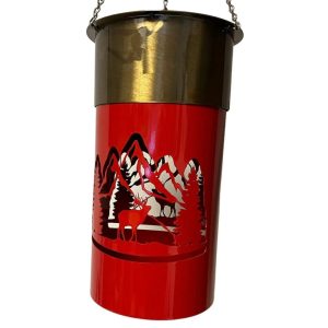 Product image of Shot Gun Shell Luminary Hanging Elk