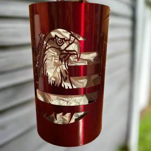 Product image of Hanging Eagle solar Luminary