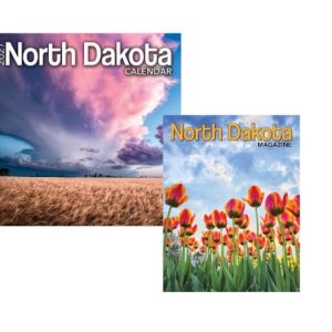 Product image of COMBO: One-year Subscription to North Dakota magazine and the 2027 North Dakota Scenic Calendar