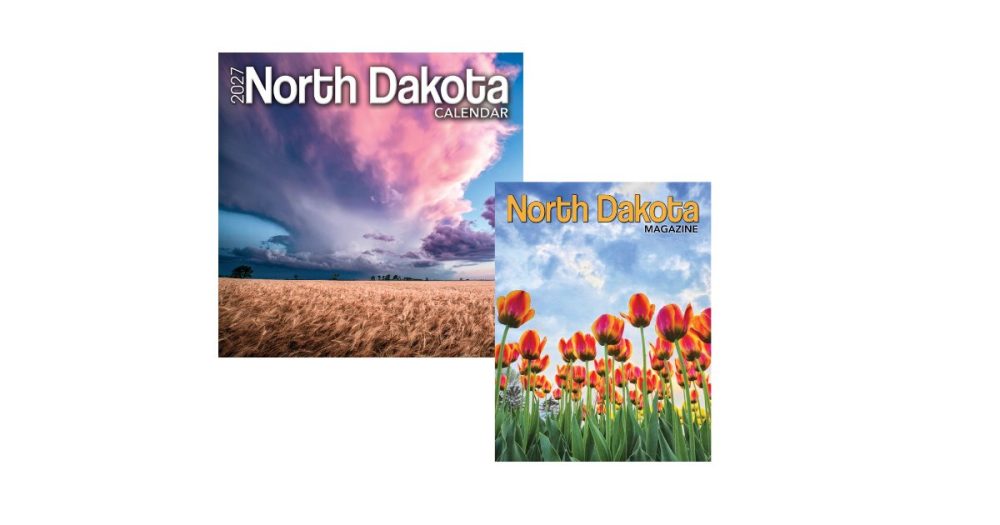 Product image of COMBO: One-year Subscription to North Dakota magazine and the 2027 North Dakota Scenic Calendar
