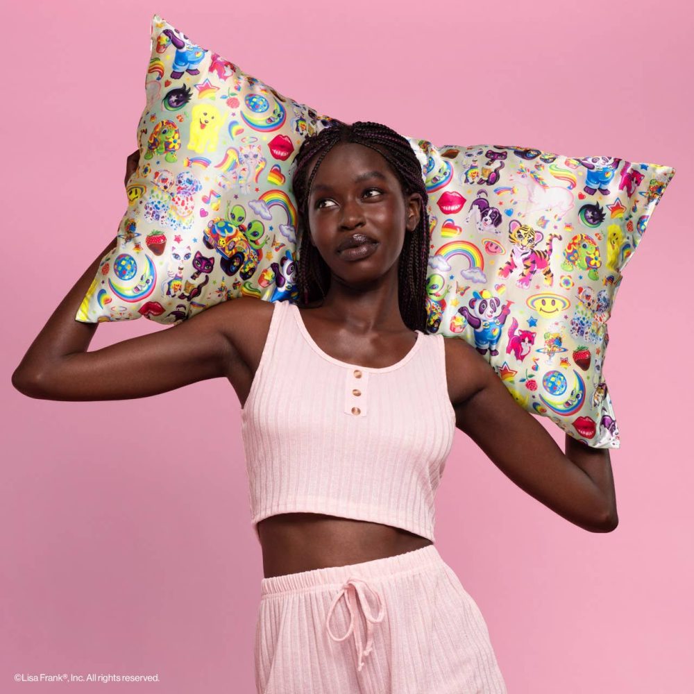 Product image of Lisa Frank x Kitsch Standard Satin Pillowcase