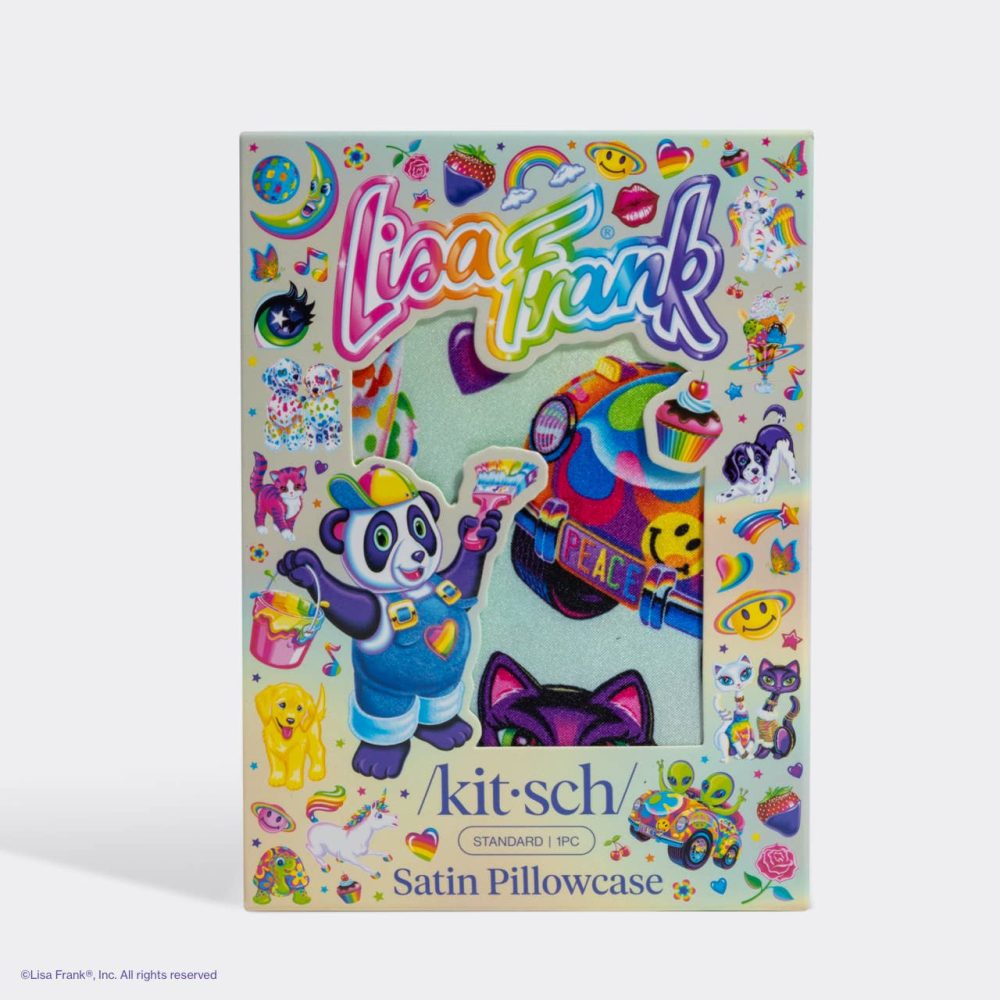 Product image of Lisa Frank x Kitsch Standard Satin Pillowcase