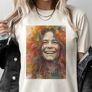 Product image of Janis Joplin Rock and Roll Graphic Tee