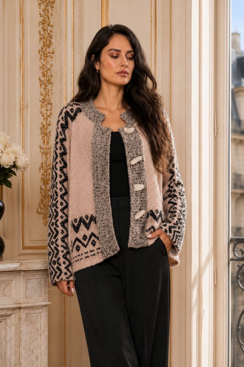 Product image of Janna Mix Media Sweater